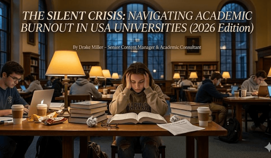 The Silent Crisis: Navigating Academic Burnout in USA Universities (2026 Edition)
